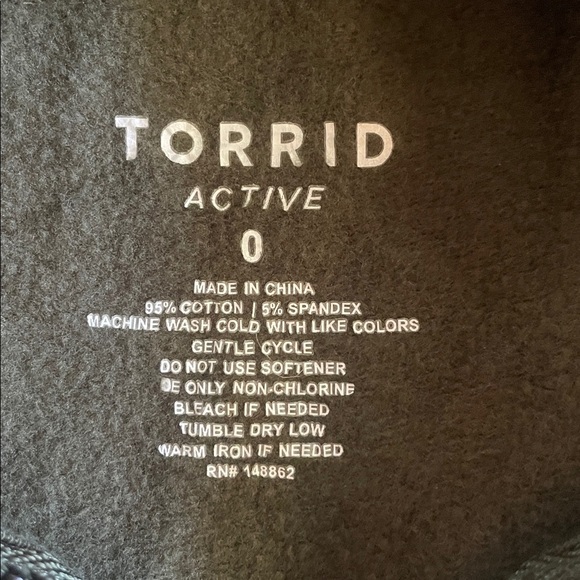 Torrid active wear zip up jacket olive green 0 - Picture 4 of 5